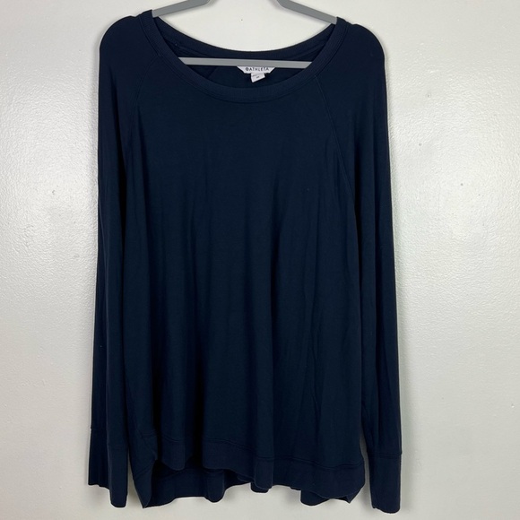 Athleta Sweaters - Athleta Women’s 3X Navy Blue Mindset Pullover Sweatshirt